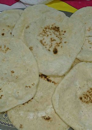 صورة لوصفة خبز الطاسه