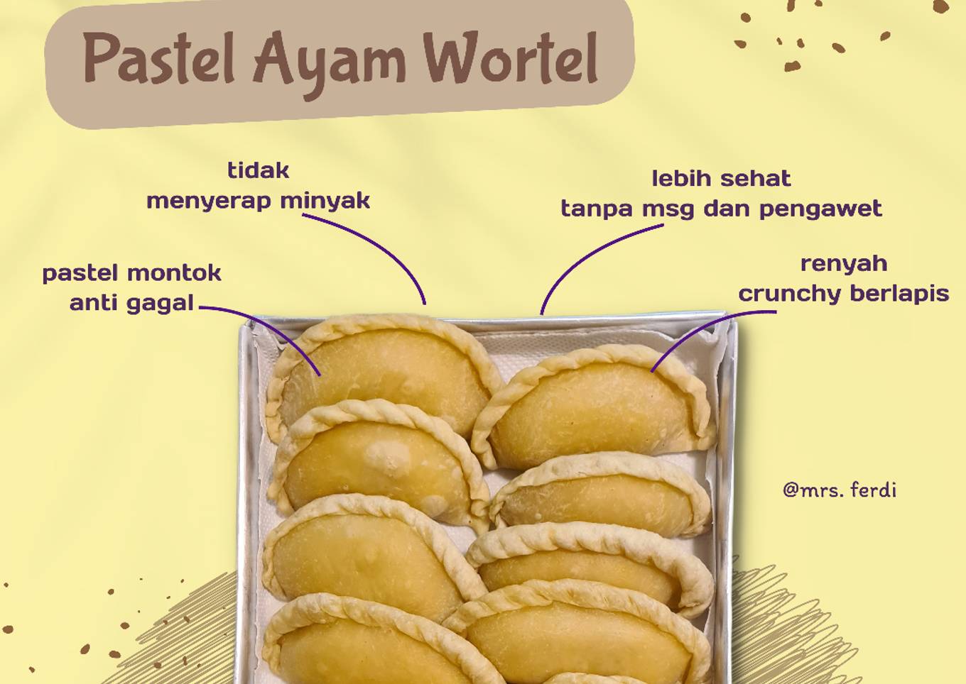 Pastel Ayam Wortel