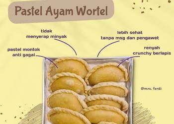 Resep Terbaik Pastel Ayam Wortel Enak Bergizi