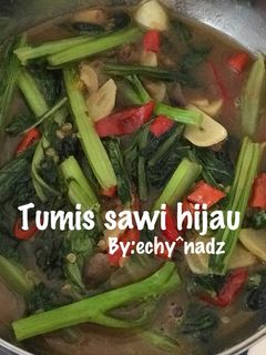 Foto resep Tumis sawi hijau