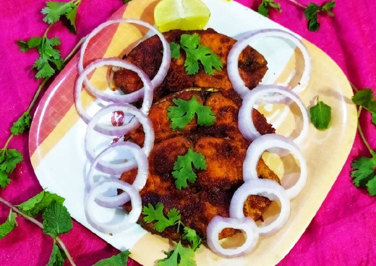 Recipe of Super Quick Homemade Homemade Pomfret Fish Fry