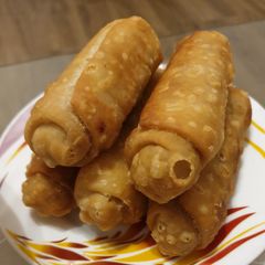 A picture of Paneer Cigars (Cottage Cheese Cigars).