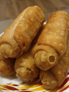A picture of Paneer Cigars (Cottage Cheese Cigars).