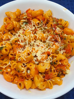 A picture of Red Sauce Pasta.