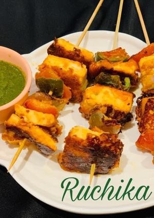A picture of Paneer tikka.