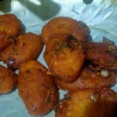 Potato crispy cutlets A picture of Potato crispy cutlets.