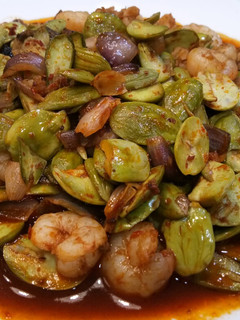 A picture of Petai With Prawn in Sambal.