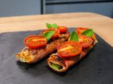 Zucchine Smash ripiene 🥒🥓🧀