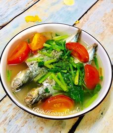 cá bạc má nấu ngót