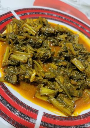 صورة لوصفة شكشوكة سلق (سبانخ)