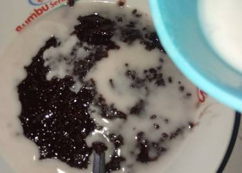 Masakan Unik Bubur ketan hitam (only) Ala Warteg