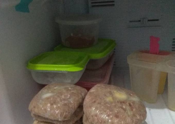 Bagaimana Membuat Beef burger homemade (patty/patie) 🐄, Enak