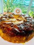 🥮TORTA🥮 INVERTIDA DE 🍐PERA 🍐 Y 🍑 DURAZNO🍑