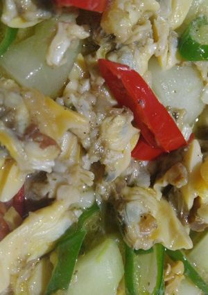 Foto resep Tumis Kerang Timun