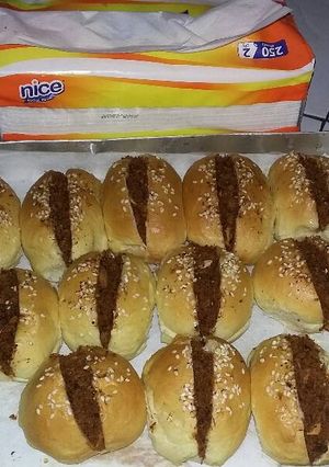 Foto resep Roti Abon mini isi sosis