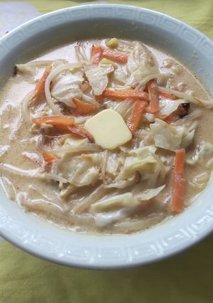 A picture of Sapporo Higuma! White Miso Ramen.