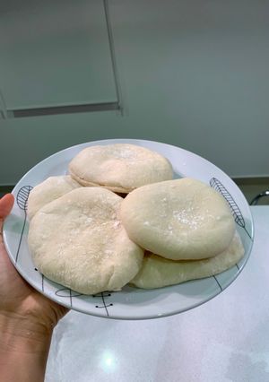 Una foto de Pan árabe