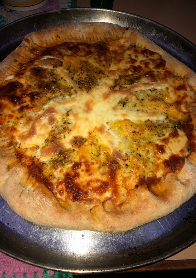 Una foto de Pizza casera