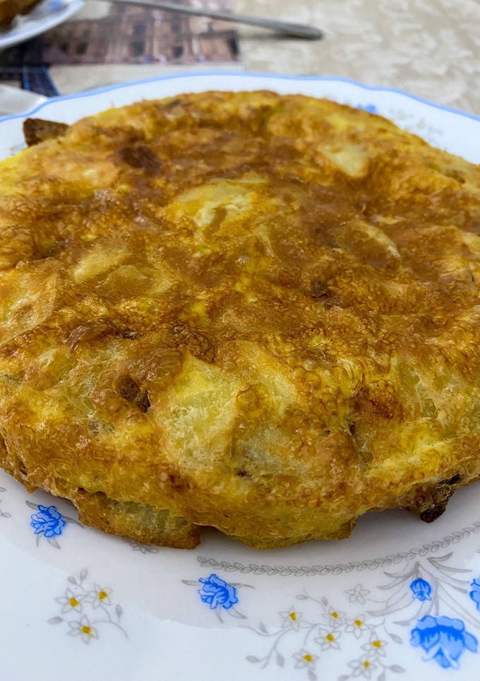 Una foto de Tortilla de patata en airfryer