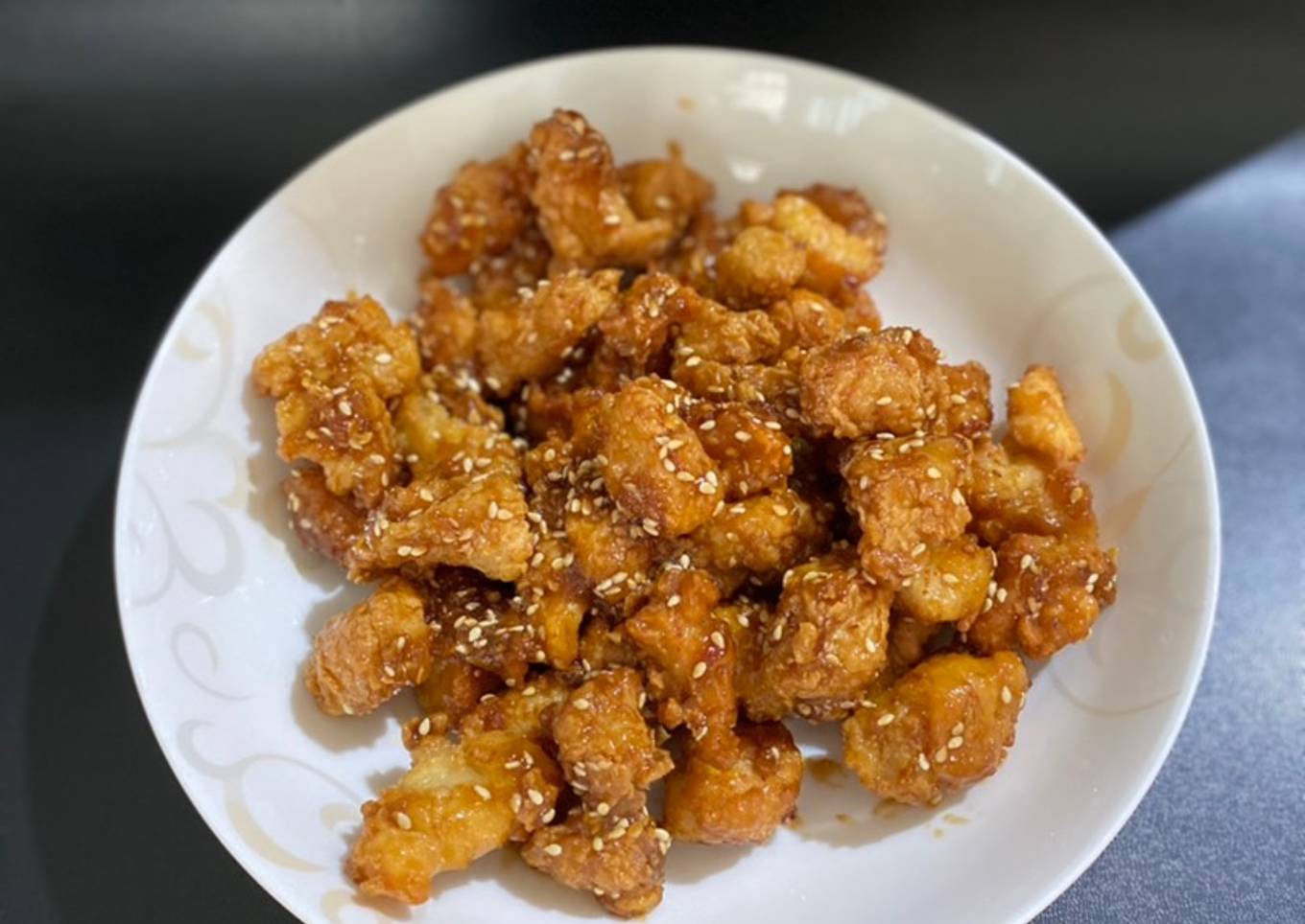 Korean honey chicken