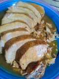 Lomo en salsa dulce