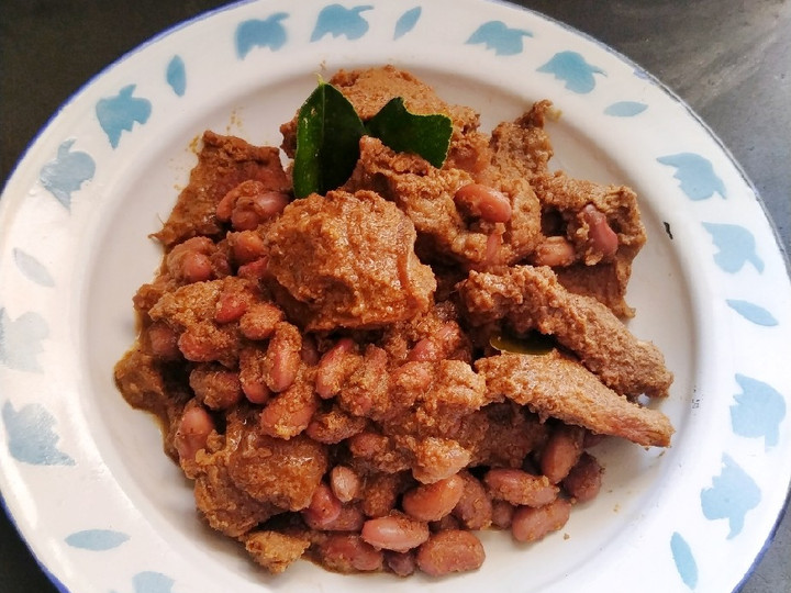 Langkah Mudah untuk Menyiapkan Rendang Daging Kacang Merah yang Lezat Sekali