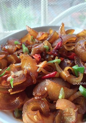 Foto resep Kikil Cabe Hijau Pedas Manis