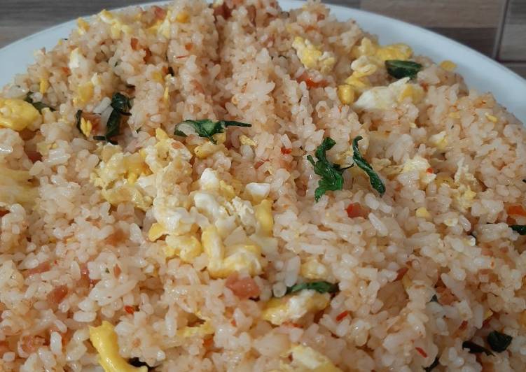 Cara termudah untuk Musim Dingin saat makan malamNasi Goreng Kornet Ayam