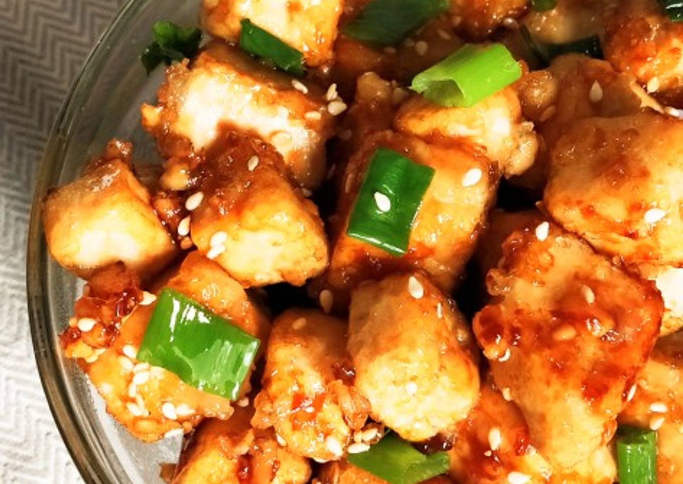 Tahu Karamel Garlic