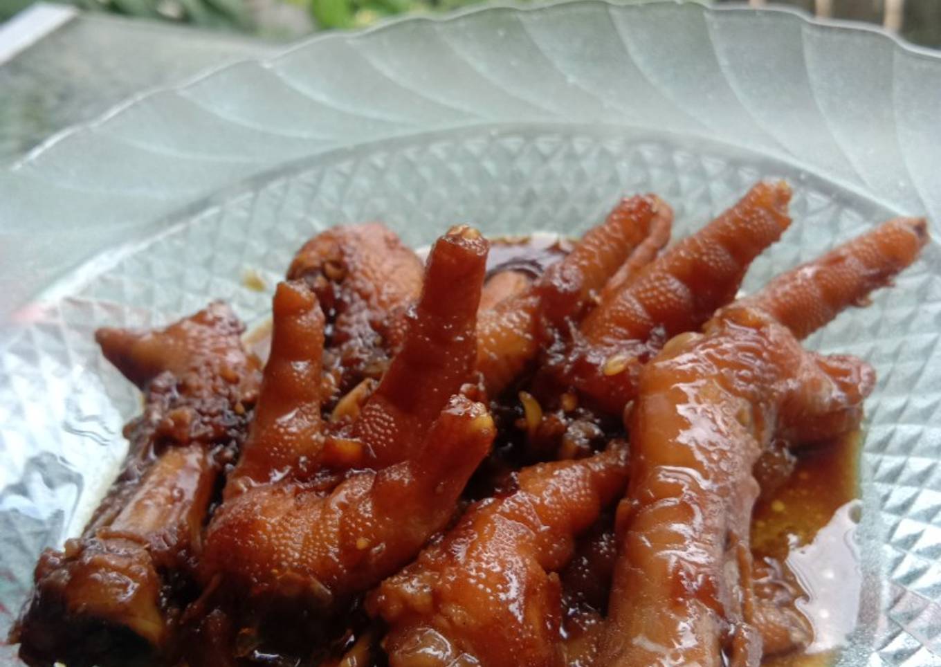Ceker masak kecap