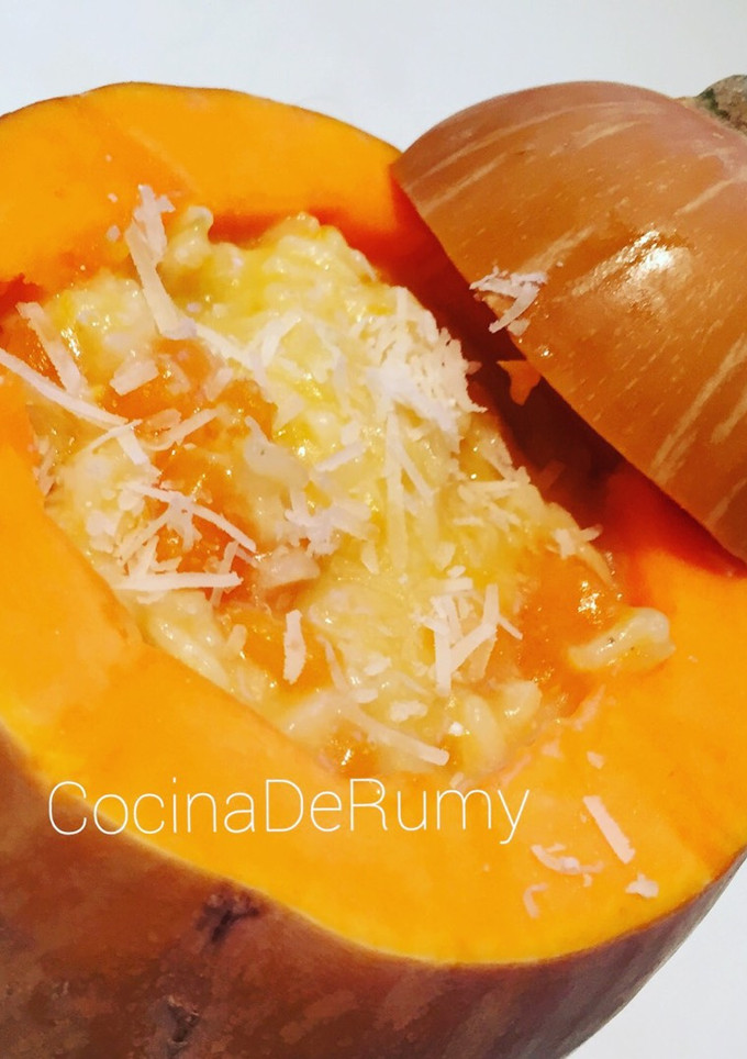 Una foto de Risotto de calabaza🎃