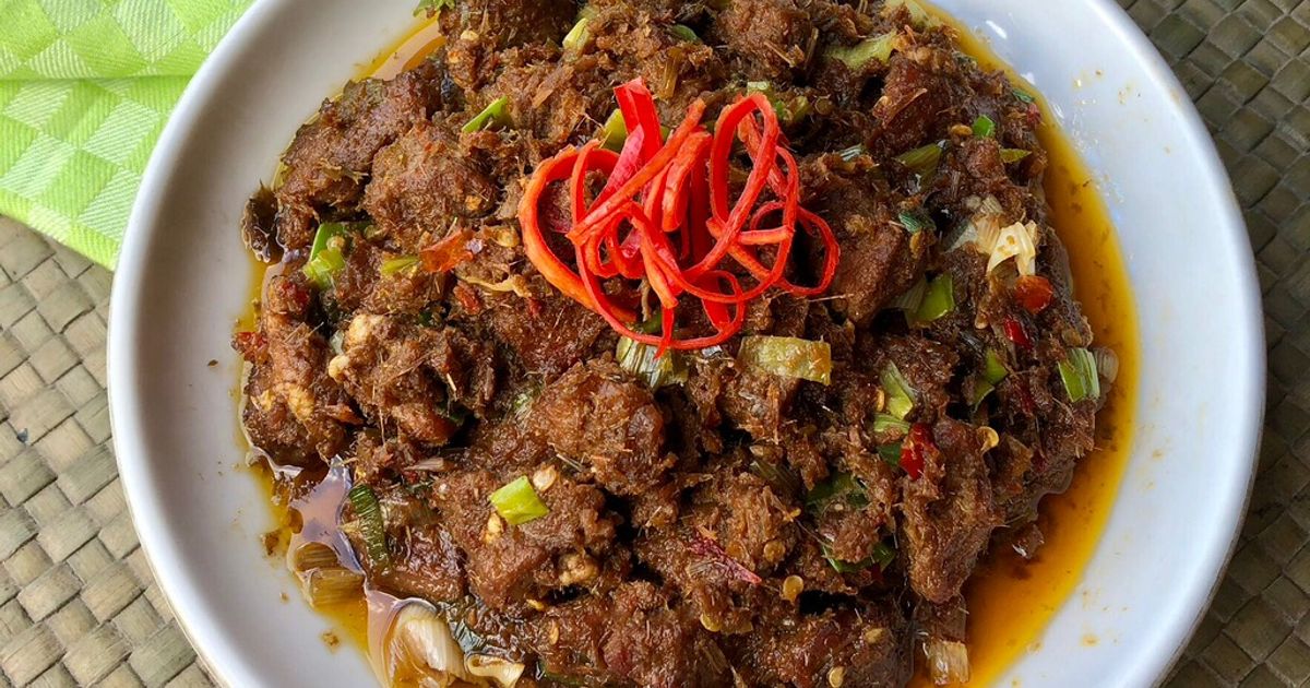Daging Sapi Masak Bumbu RW