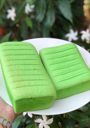 Foto resep Ogura Pandan Lembut Moist Cake Anti Gagal
