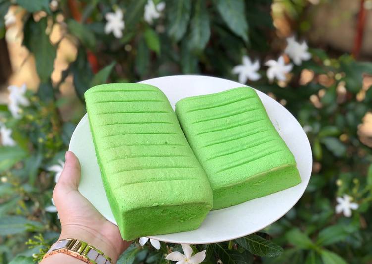 Cara Buat Ogura Pandan Lembut Moist Cake Anti Gagal untuk jualan