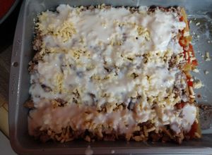 Una foto de Lasagna de carne molida