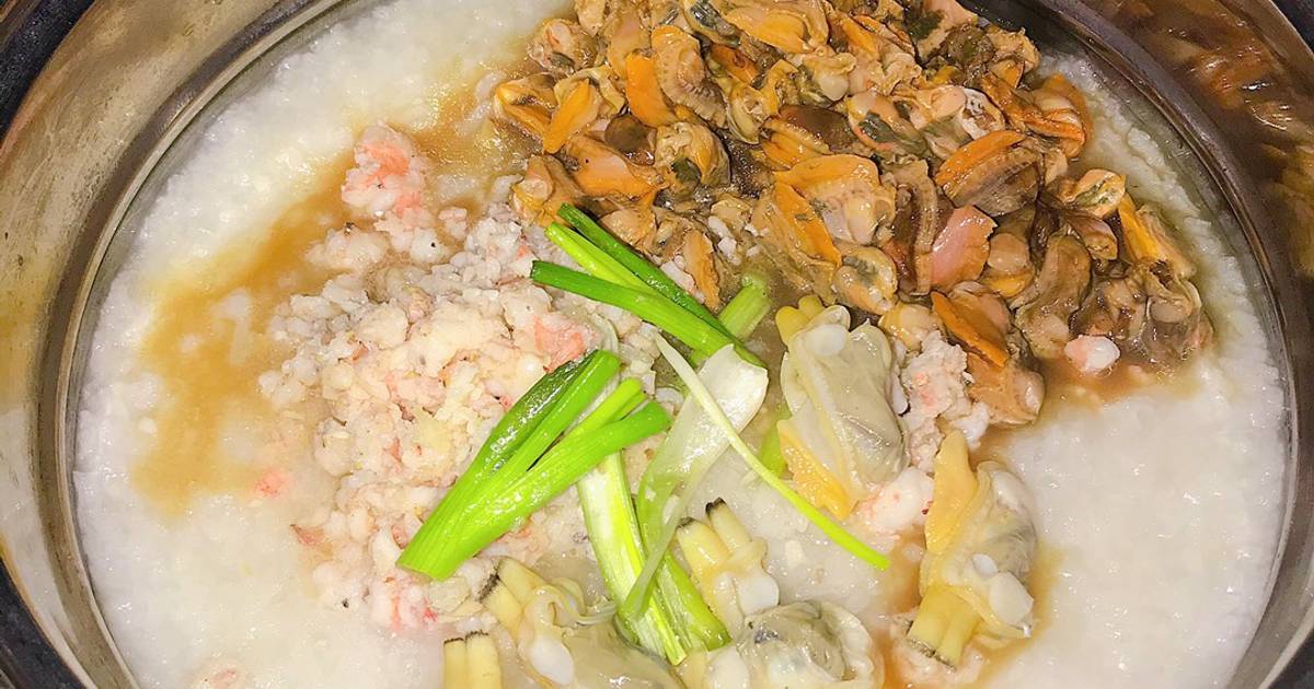 Cách nấu món cháo hải sản sò huyết ngon nhất?