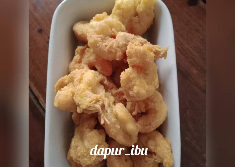 Bagaimana Menyiapkan Udang Goreng Tepung Simple, Lezat Sekali