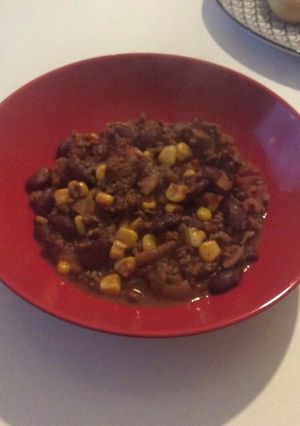 Une photo de Chili con carne