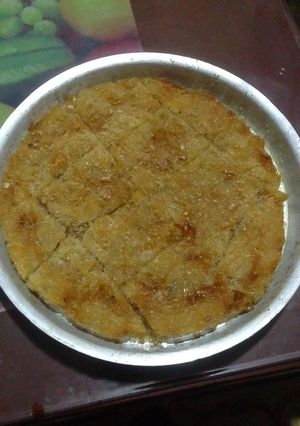 صورة لوصفة الكنافة
