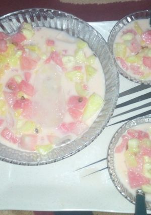 A picture of Friuts salad.