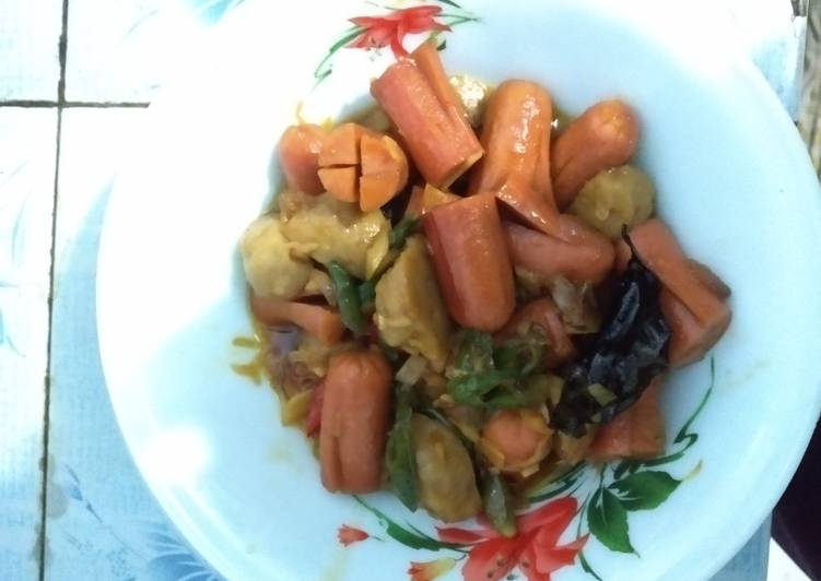 How to Cook Appetizing Sosis Bakso Pedas Manis maknyus