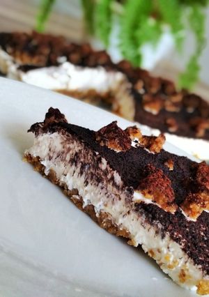 Fitt tiramisu keksztorta recept fotója