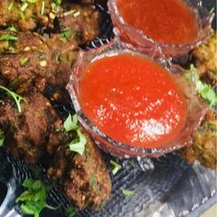 A picture of Memoni Pakorey (Bajre ke atte ke kabab) 💕💕💕💕.