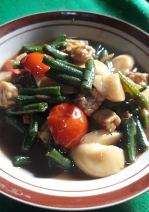 Foto resep Tumis kacang panjang