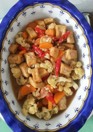 Foto resep Angsio tahu sayuran