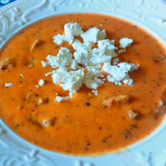 A picture of Annika's Tomato Soup.