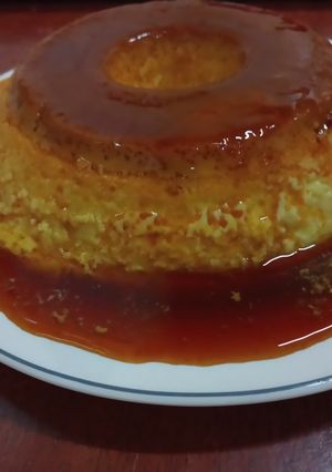 Una foto de Flan de huevo