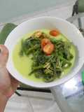 Gulai daun labu (masakan khas jambi)