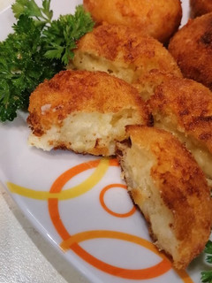 Sajtos burgonyás puffancs recept fotója