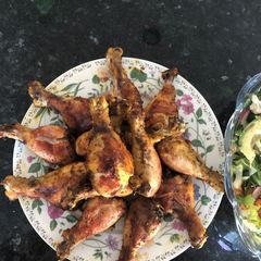 A picture of Baked chicken Drumstick.